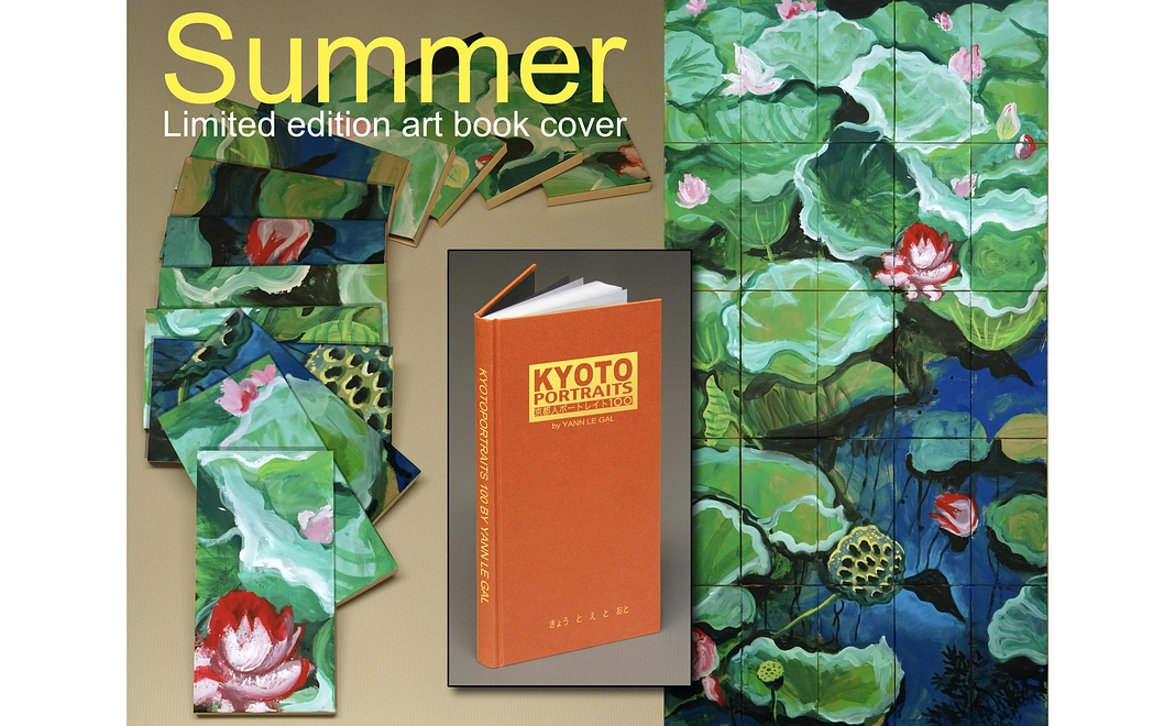 京都人ポートレイト100 by Yann Le Gal   限定カヴァー"Summer"付美術本・サイン入り