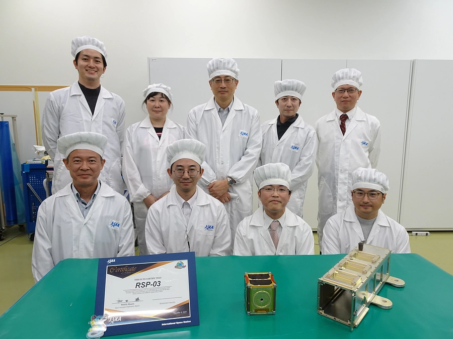 【速報】超小型衛星RSP-03"ハモるん"をJAXAへ引き渡しました