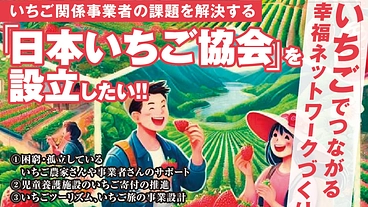 日本いちご協会を設立したい～いちごでつながる幸福ネットワークづくり のトップ画像