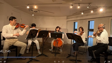 プロ演奏家と室内楽合奏プレイ・イン のトップ画像