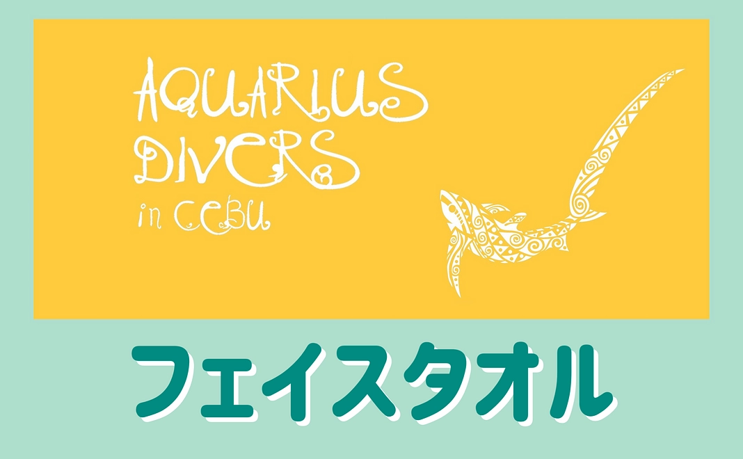 アクエリアスフェイスタオル