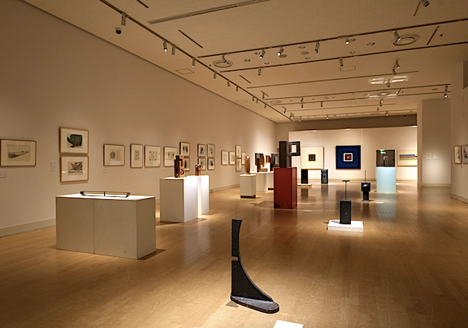 東京目黒区美術館・足利市美術館の２会場で開催された「飯田善國展」が専門組織より秀逸企画として表彰