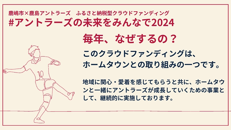 #アントラーズの未来をみんなで 2024 2枚目