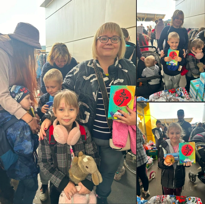 菅野さんたちと作った夢ノート