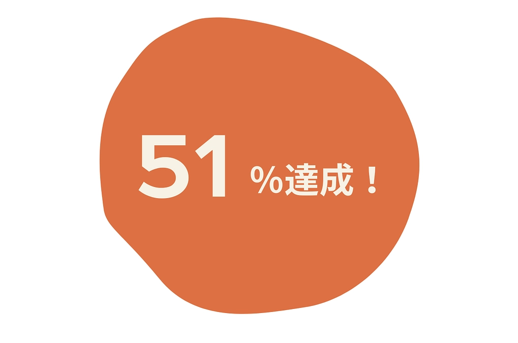 クラウドファンディング終了まで残り6日間【F｜最後の応援】コースを追加しました。