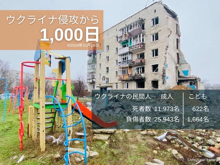 ウクライナ侵攻から1000日(11月19日)