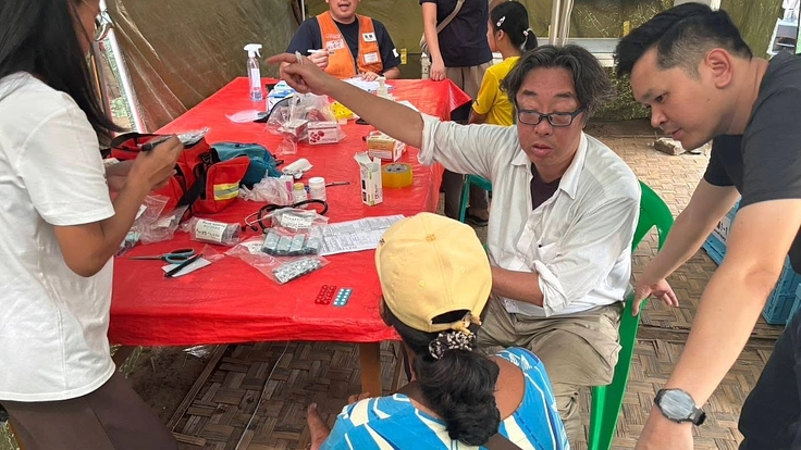 ミャンマー大震災孤立地域ザガイン市避難所・緊急給水車プロジェクト