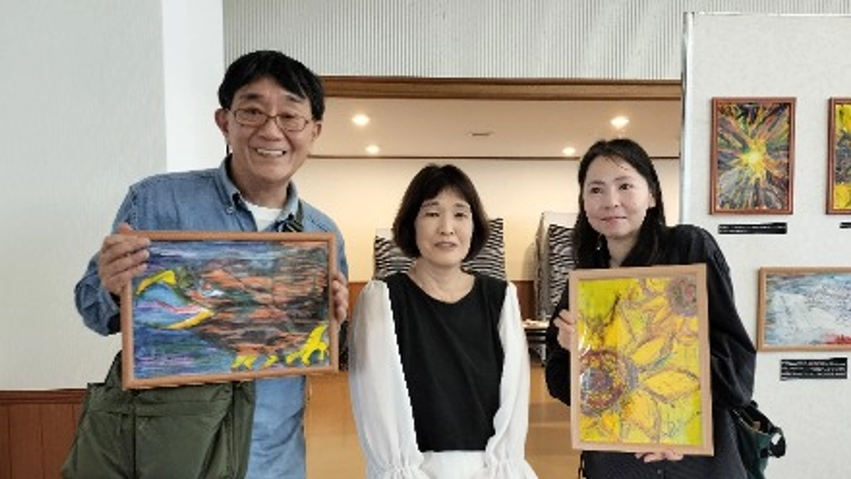 絵画展、本日最終日です！