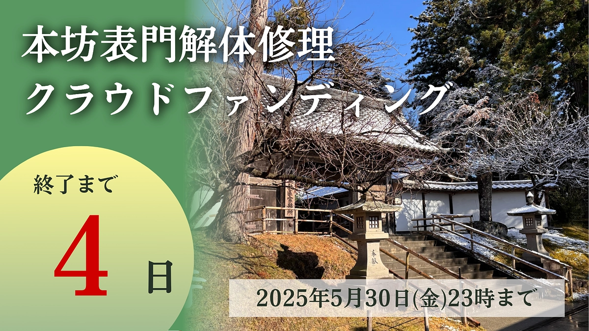 残り4日となりました。ここまでに支援者様からいただいた嬉しい応援の声を紹介します