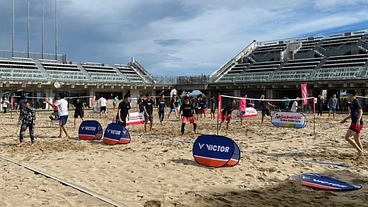 【エアバドミントン】日本初出場の世界大会で世界一を取る！！ のトップ画像