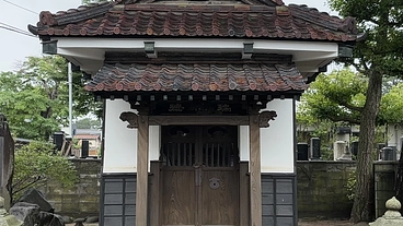 徳尼公御廟の修復事業 のトップ画像