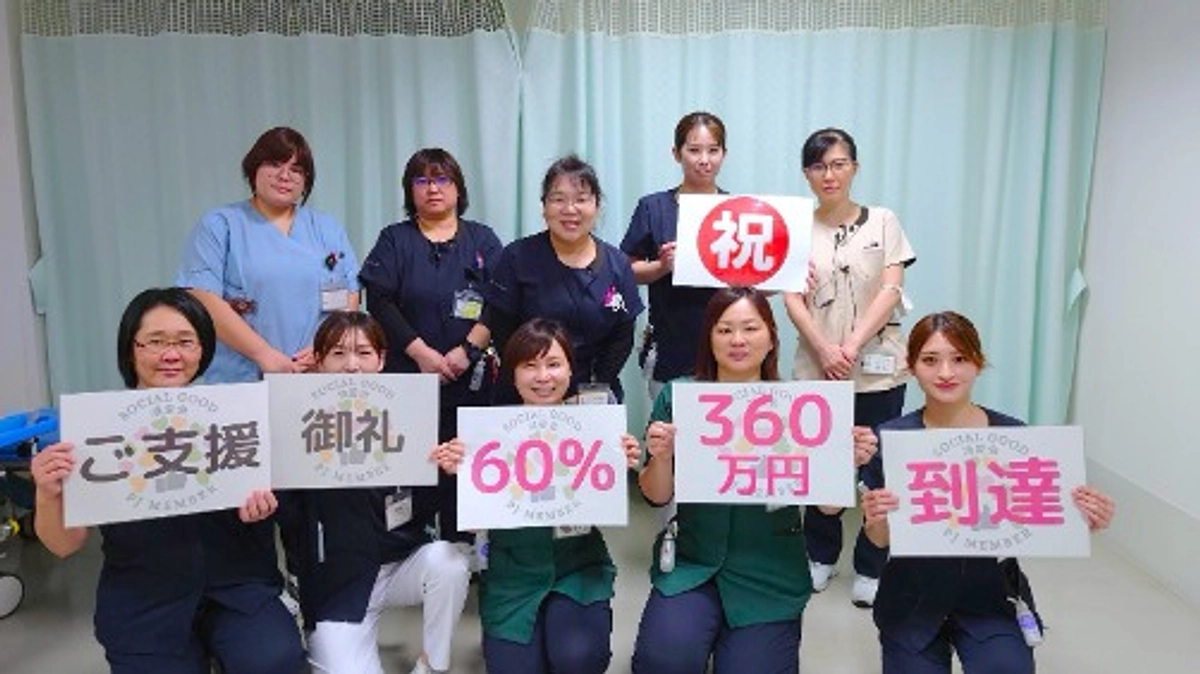 🎉 クラウドファンディング 60%達成！