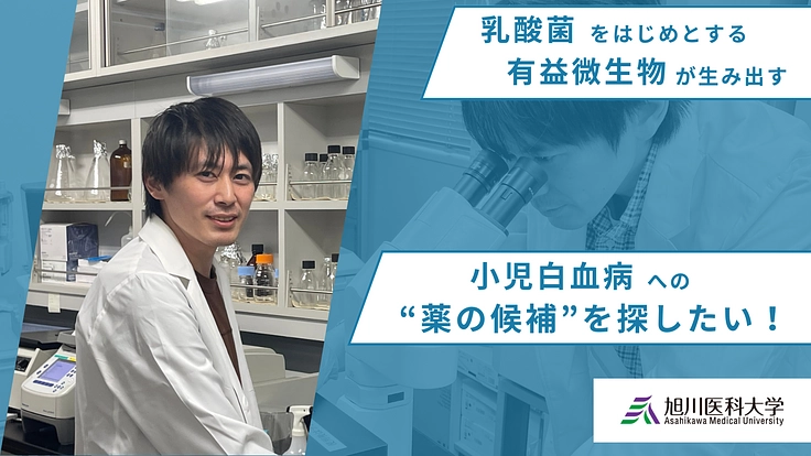 微生物から薬を創る!小児白血病の薬のタネを探す、創薬研究の第一歩を