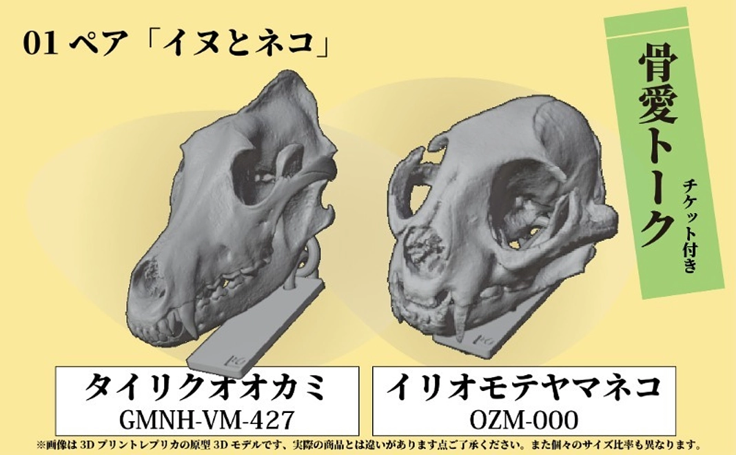 No.01 ペア「イヌとネコ」+ イベント参加権