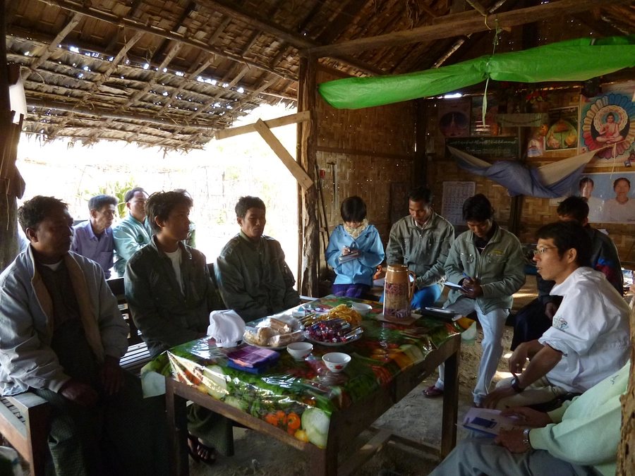 ミャンマー事業担当の藤井からみなさまへ