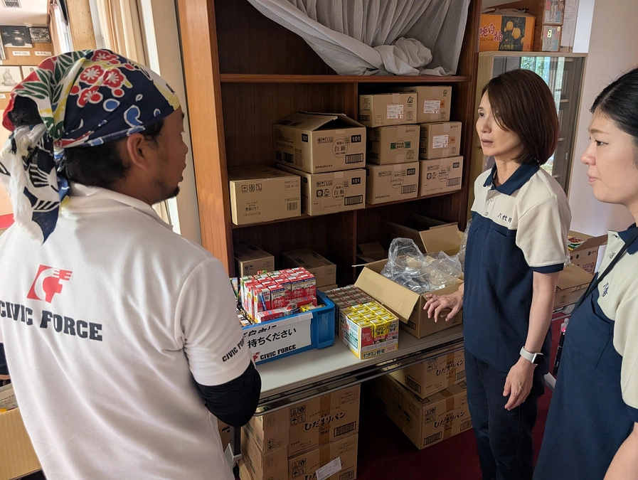 発災から3週間　被災地への細やかな支援を続けています