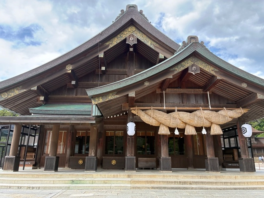 出雲大社に行って参りました。