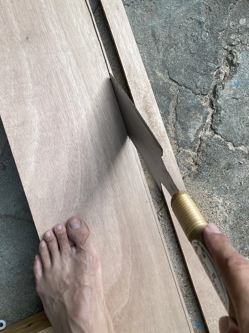 【DIY】端っこ5mmのズレは手作業で