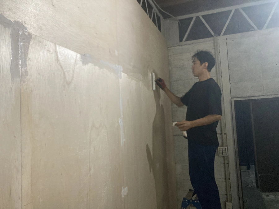 【DIY】壁を塗る前に