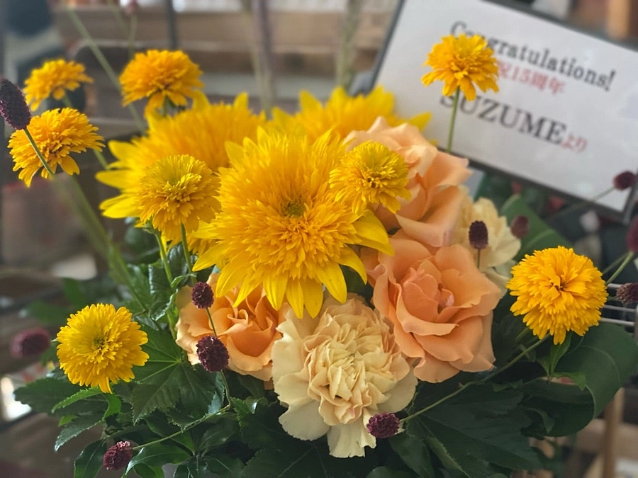 ツキネコカフェが15周年を迎えました！