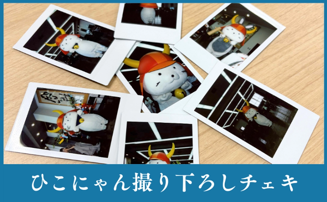 ひこにゃん撮り下ろしチェキ