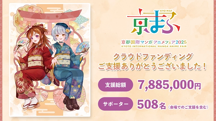 マンガ・アニメ・ゲームイベント『京まふ』応援プロジェクト2025