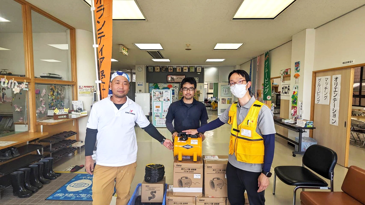 発災から1カ月半が経過、ネクストゴール達成のお礼