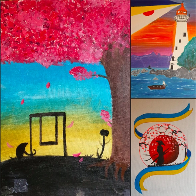 「生きた証をキャンバスに」