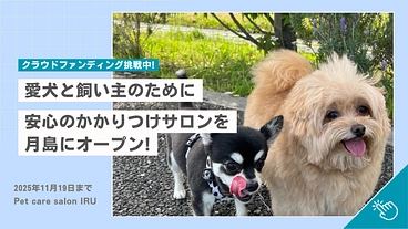 みんなと育てる犬の居場所 月島に安心サロンをオープン！ のトップ画像