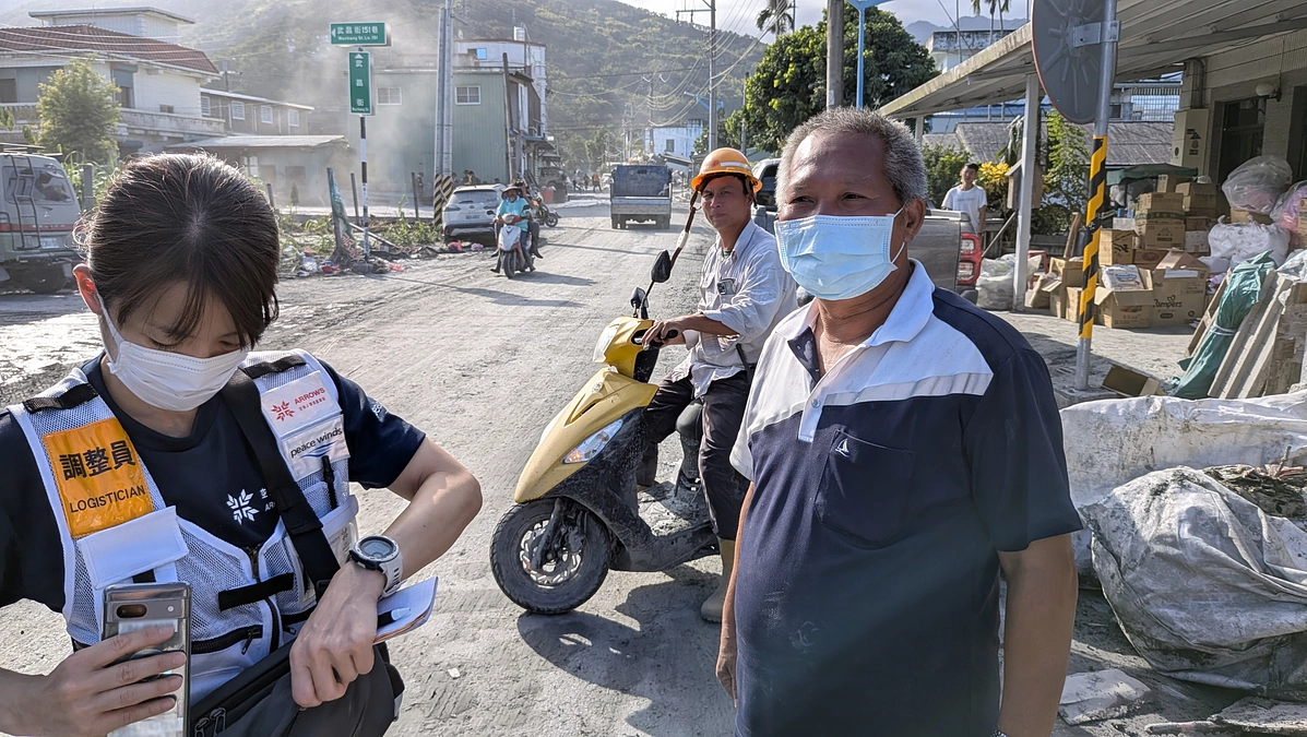 【台湾 台風18号 緊急支援】被災地で避難者を支える地元の人びととともに