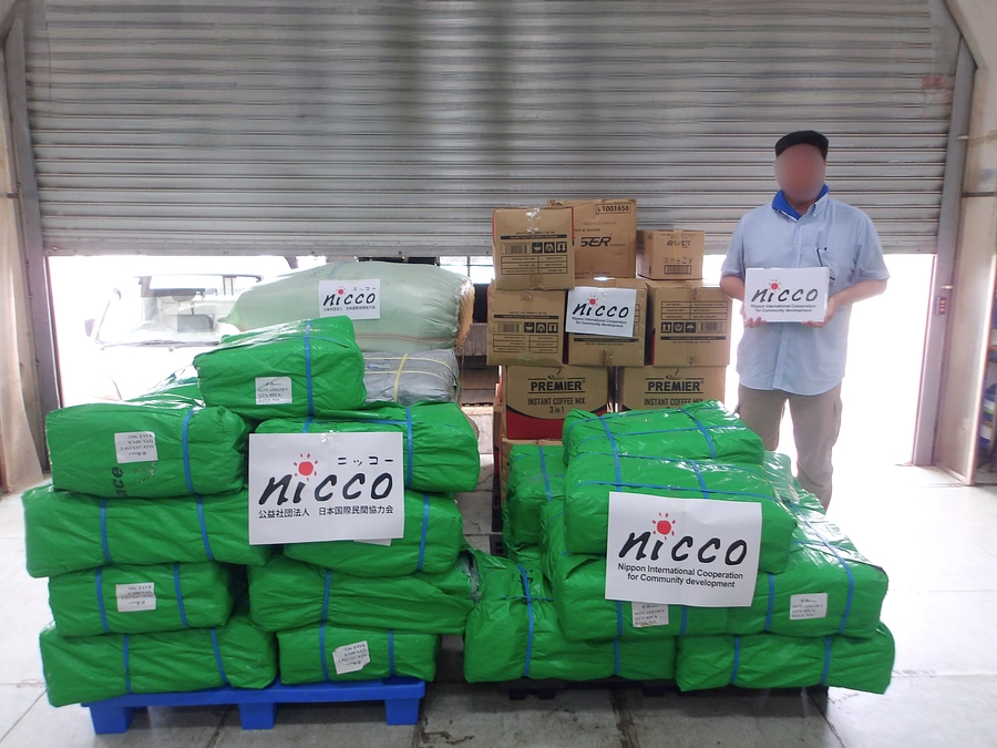 【活動報告】現地で不足する生活用品のニーズ調査を行っています