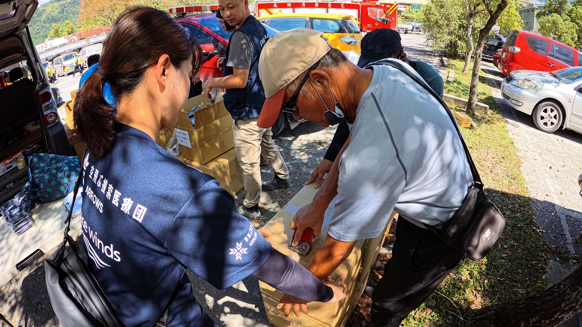 【台湾 台風18号 緊急支援】街全体が復旧・復興に向けて、力を合わせて立ち上がろうとしている！