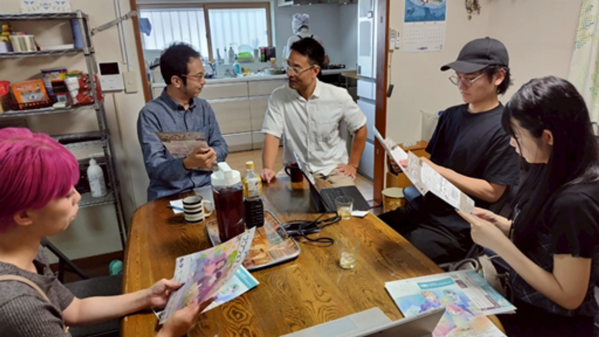 「カリヨンとびらの家」に現場見学を行いました。