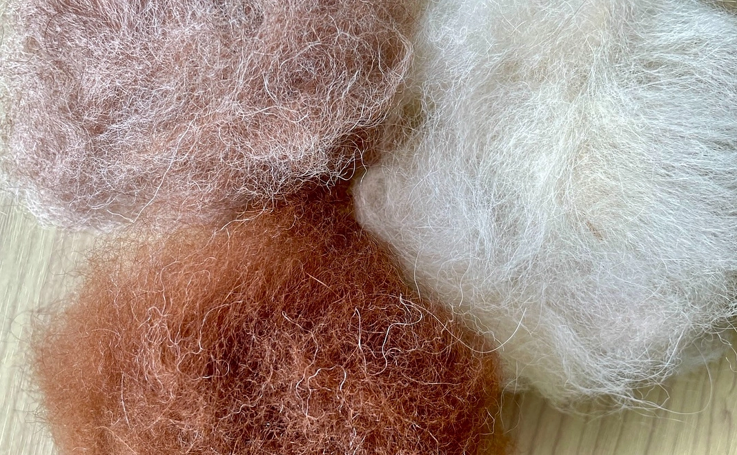 【アルパカ原毛グッズ】アルパカの原毛 20g×1種