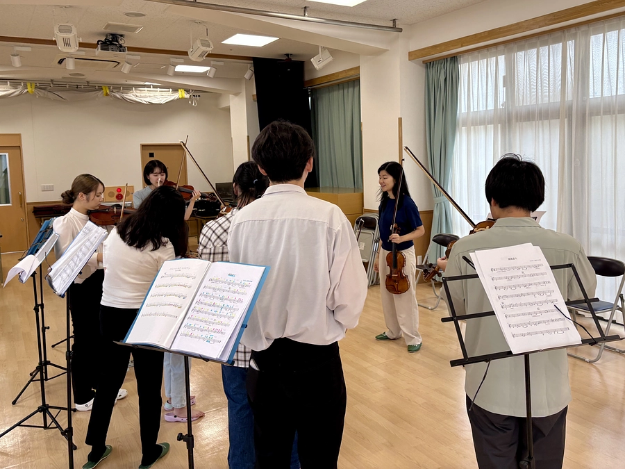 【弦楽りぼん】マンスリーサポーターキャンペーン　金川真弓さんによる特別レッスン＆ミニコンサート