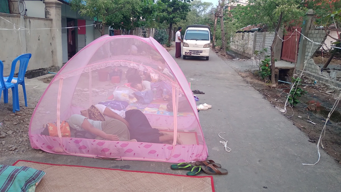 ミャンマー地震による人々の生活への影響