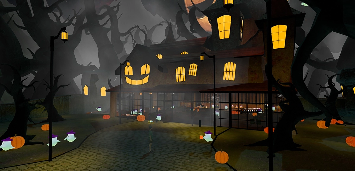 ハロウィン空間での交流