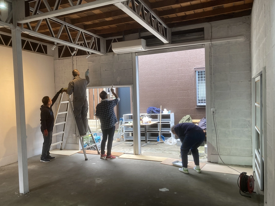 【DIY】DIY一緒にしませんか？残すは床面の塗装のみ！