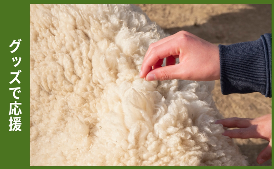 グッズで応援｜ひつじの毛