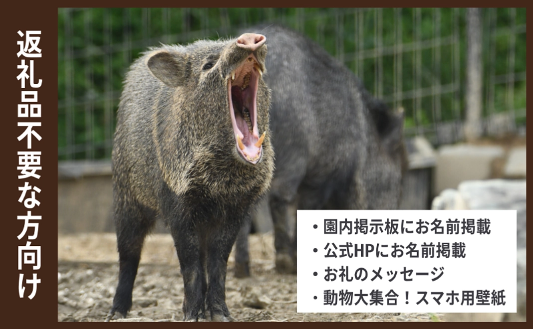 返礼品不要な方向け応援コース｜100,000円