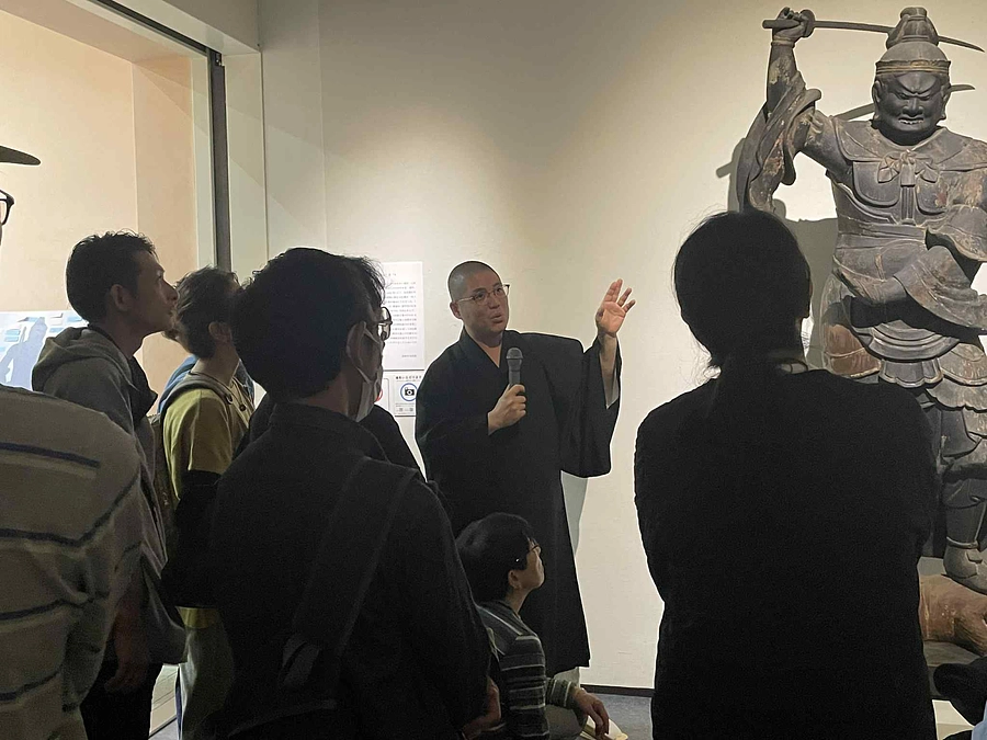 11/3 浜松市美術館にて国重要文化財 普門寺 四天王像2躰の展示ギャラリートーク行います！