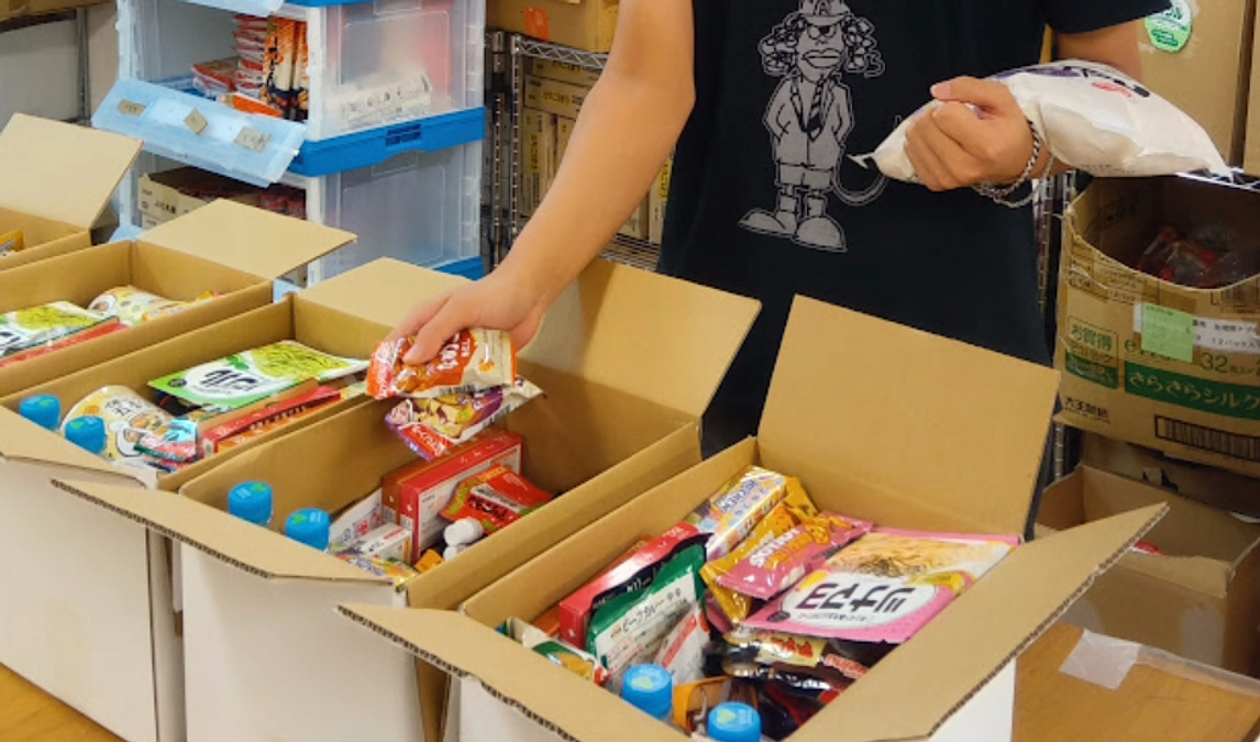 ひとまずごはんを食べて、安心できますように