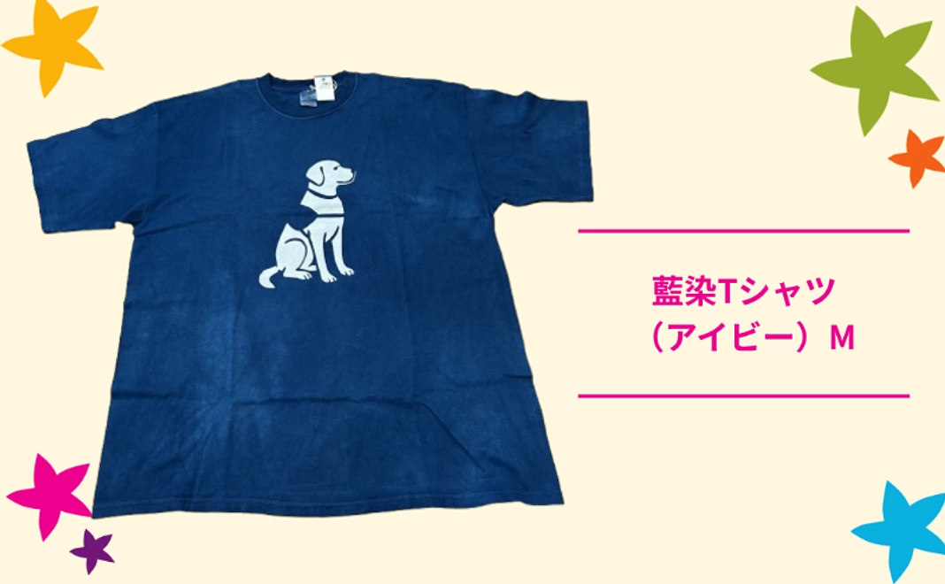 藍染 Tシャツ (アイビー)(M)【税制優遇対象外】