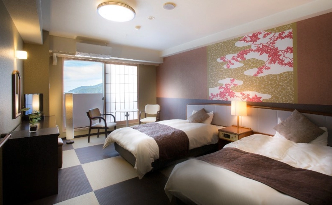 【せくみ屋グループ様ご協力】「夕雅と旬彩の宿 せくみ屋」ペア宿泊券(ツイン)