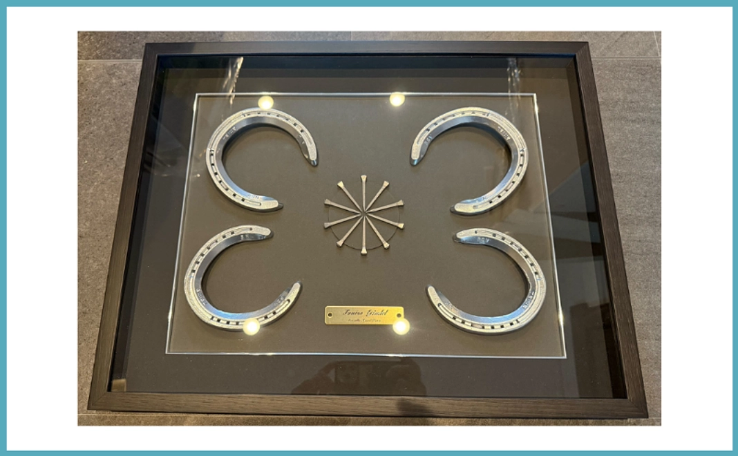 【For Supporters outside Japan】Horseshoe Frame (4 Horseshoes)