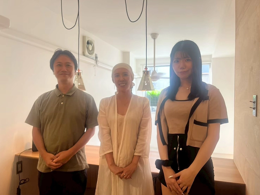 ゆずりは「ながれる」の現場見学を行いました。