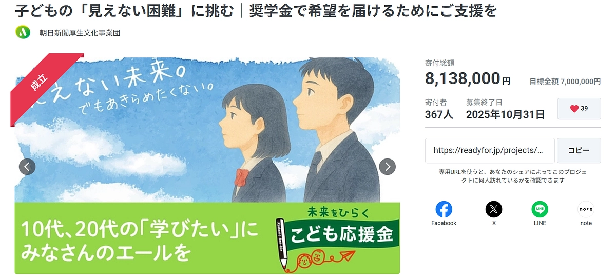 活動報告⑲　ご支援、誠にありがとうございました