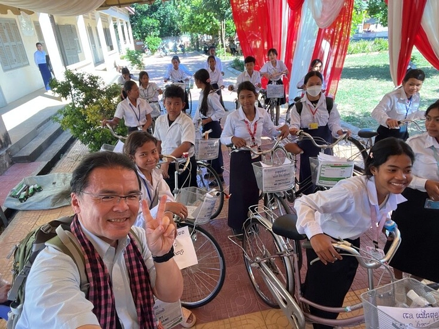 カンボジア自転車プロジェクト２０２５スタート！！