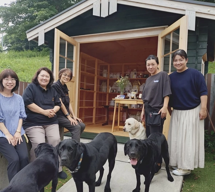 盲導犬引退犬フェイちゃん四十九日