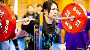 パワーリフティング女子　アジア大会での雪辱を果たさせてください！ のトップ画像